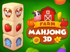 Xogo Farm Mahjong 3D en liña