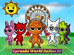 Xogo Sprunki World Online RP - Play with Friends! en liña