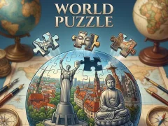 Xogo World Puzzle en liña