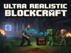 Xogo Ultra Realistic BlockCraft en liña