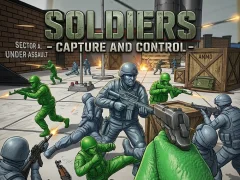 Xogo Soldiers - Capture and Control en liña