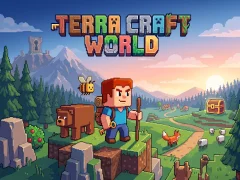 Xogo Terra Craft World en liña