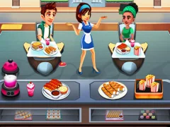 Xogo Cooking Cafe Food Chef en liña