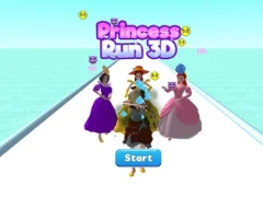 Xogo Princess Run 3D en liña