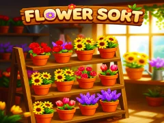 Xogo Flower Sort en liña