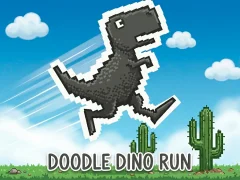 Xogo Doodle Dino Run en liña