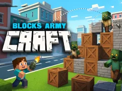 Xogo Blocks Army Craft en liña