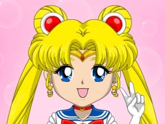 Xogo Sailor Scouts Avatar Maker en liña