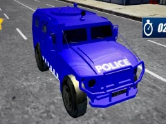 Xogo Police Driving Vehicles Simulator en liña