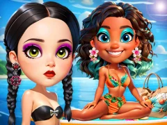 Xogo Wave Chic Ocean Fashion Frenzy en liña