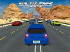Xogo Real Car Highway Racing Game en liña