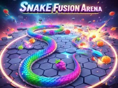 Xogo Snake Fusion Arena en liña