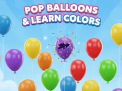 Xogo Pop Balloons & Learn Colors en liña
