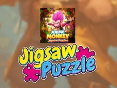 Xogo Anime Monkey Jigsaw Puzzles en liña