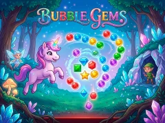 Xogo Bubble Gems en liña