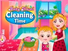 Xogo Baby Hazel Cleaning Time en liña