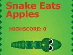 Xogo Snake Eats Apples en liña