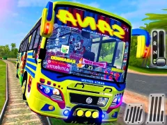 Xogo Indian Uphill Bus Simulator en liña