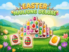 Xogo Easter mahjong deluxe en liña