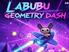 Xogo Labubu Geometry Dash en liña