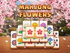 Xogo Mahjong Flowers en liña
