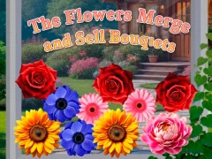 Xogo The Flowers Merge and Sell Bouquets en liña