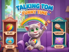 Xogo Talking Tom Funny Time en liña