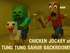 Xogo Chicken Jockey at Tung Tung Sahur Backrooms en liña