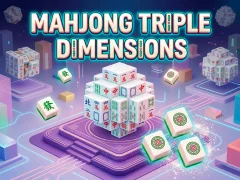 Xogo Mahjong Triple Dimensions en liña