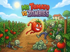 Xogo Mr Tomato VS Zombies en liña