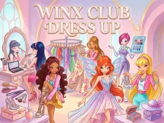 Xogo Winx Club: Dress Up en liña