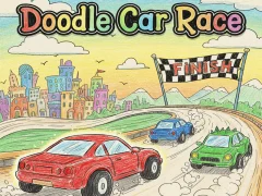 Xogo Doodle Car Race en liña