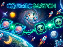 Xogo Cosmic Match en liña
