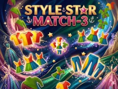 Xogo Style Star Match-3 en liña