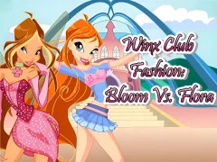 Xogo Winx Club Fashion: Bloom vs Flora en liña
