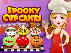 Xogo Spooky Cupcakes en liña