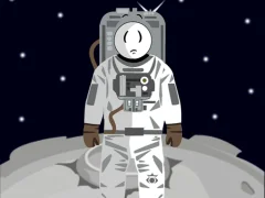 Xogo Stickman in Space en liña
