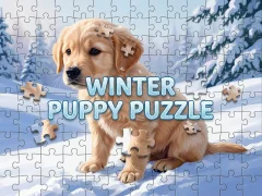 Xogo Winter Pets Puzzle en liña