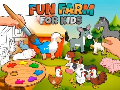 Xogo Fun Farm For Kids en liña