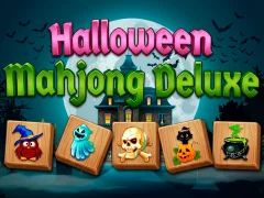 Xogo Halloween Mahjong Deluxe en liña