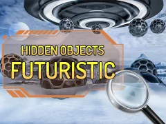 Xogo Hidden Objects Futuristic en liña