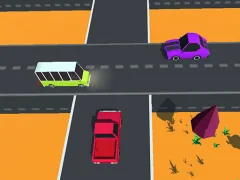 Xogo Highway Cross Crazzy Traffic en liña