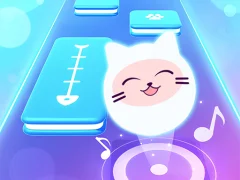 Xogo Music Cat! Piano Tiles Game 3D en liña