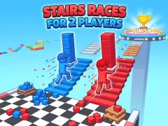 Xogo Stairs Races For 2 Players en liña
