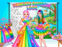 Xogo Princess Rainbow Look en liña