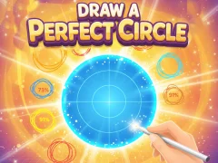 Xogo Draw a Perfect Circle en liña