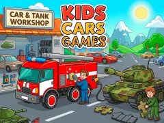 Xogo Kids Cars Games en liña