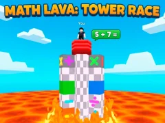 Xogo Math Lava: Tower Race en liña