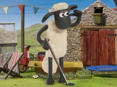Xogo Shaun The Sheep Baahmy Golf en liña