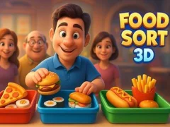 Xogo Food Sort 3D en liña